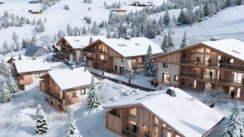 Résidence de prestige ALTO à Praz-sur-Arly : Investissez dans l’Élégance et l’Authenticité Montagnarde